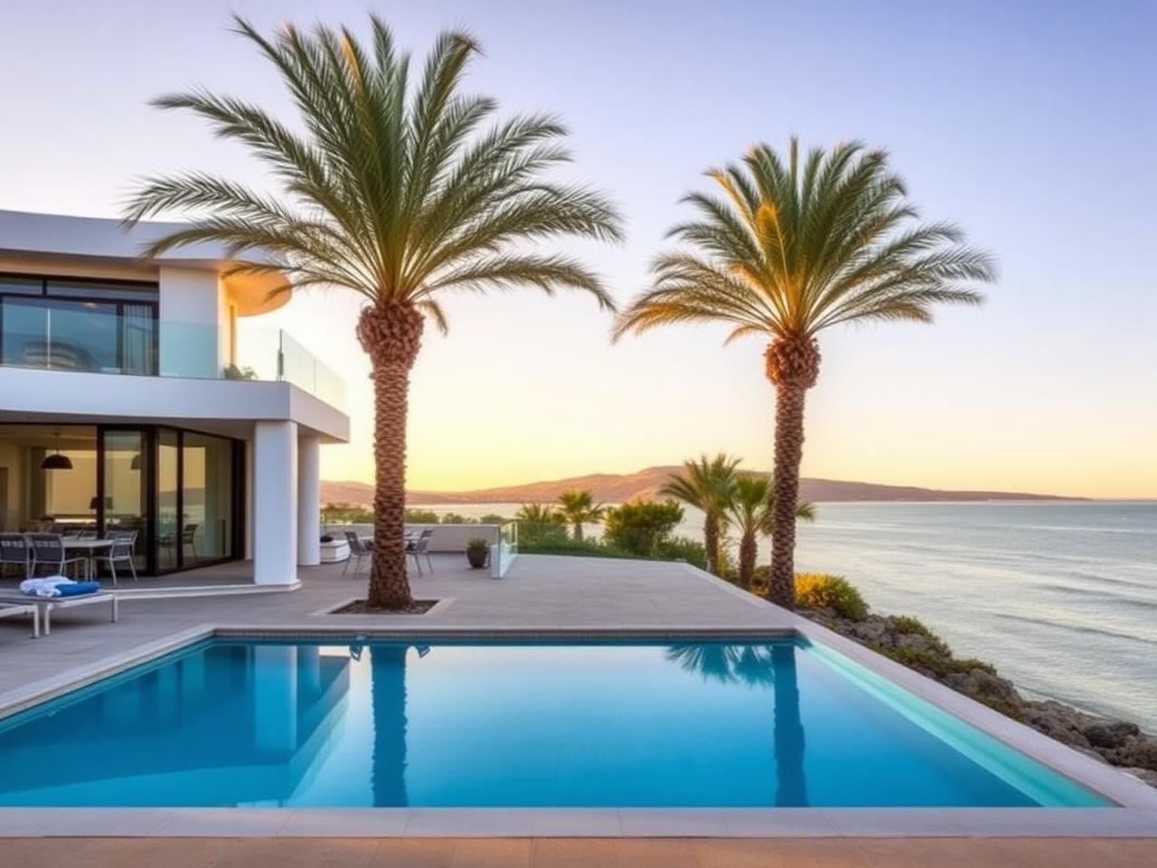 Villa frente al mar